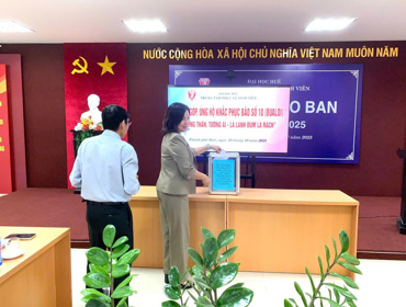 Trung tâm Phục vụ sinh viên – Đại học Huế tổ chức quyên góp, ủng hộ đồng bào các tỉnh phía Bắc Trung Bộ do bão số 10 (BuaLoi) gây ra.