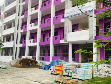 Ký túc xá Đại học Huế khẩn trương tu sửa đón tân sinh viên 