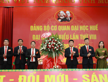 Đại hội đại biểu Đảng bộ Cơ quan Đại học Huế lần thứ VIII, nhiệm kỳ 2025 - 2030