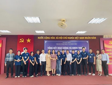 Tổng kết hoạt động và khen thưởng Đội tự quản sinh viên nội trú Đại học Huế năm học 2024 - 2025